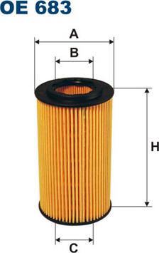 Filtron OE683 - Масляный фильтр autosila-amz.com