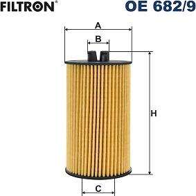 Filtron OE 682/9 - Масляный фильтр autosila-amz.com