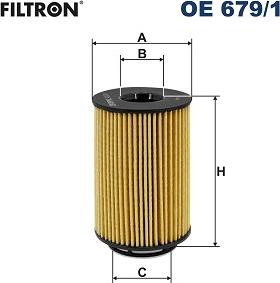 Filtron OE 679/1 - Масляный фильтр autosila-amz.com