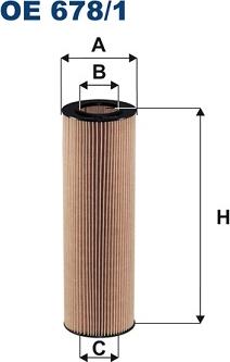 Filtron OE678/1 - Масляный фильтр autosila-amz.com