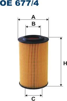 Filtron OE677/4 - Масляный фильтр autosila-amz.com