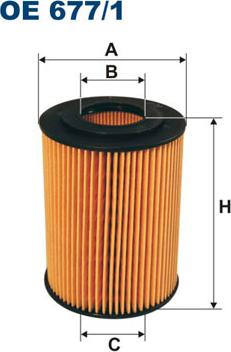 Filtron OE677/1 - Масляный фильтр autosila-amz.com