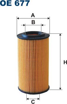 Filtron OE677 - Масляный фильтр autosila-amz.com