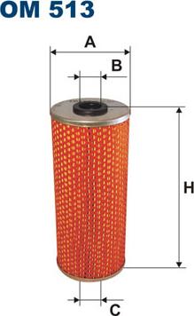 Filtron OM513 - Масляный фильтр autosila-amz.com