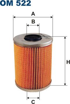 Filtron OM522 - Масляный фильтр autosila-amz.com