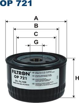 Filtron OP721 - Гидрофильтр, автоматическая коробка передач autosila-amz.com