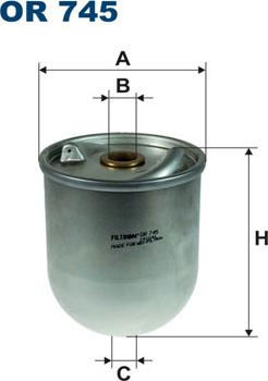 Filtron OR745 - Масляный фильтр autosila-amz.com