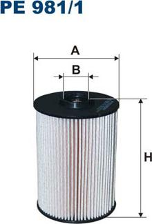 Filtron PE981/1 - Топливный фильтр autosila-amz.com