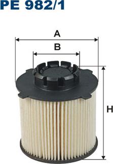 Filtron PE982/1 - Топливный фильтр autosila-amz.com