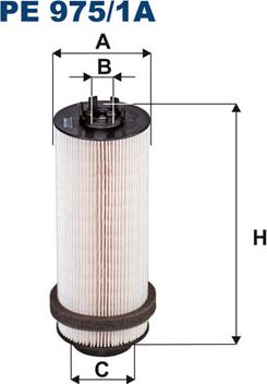 Filtron PE975/1A - Топливный фильтр autosila-amz.com