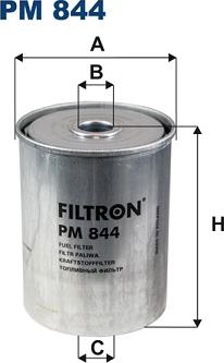 Filtron PM844 - Топливный фильтр autosila-amz.com