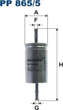Filtron PP865/5 - Топливный фильтр autosila-amz.com