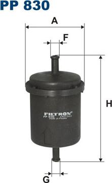Filtron PP830 - Топливный фильтр autosila-amz.com
