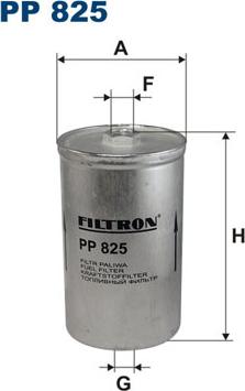 Filtron PP825 - Топливный фильтр autosila-amz.com