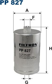 Filtron PP827 - Топливный фильтр autosila-amz.com