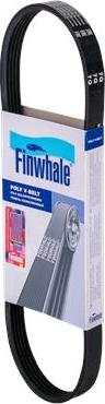 Finwhale BP5PK705E - BP5PK705E FINWHALE Ремень поликлиновой эластичный Ford Focus II 1.8 (125 hp)/ 1346034 autosila-amz.com