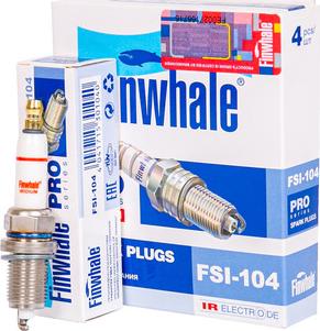 Finwhale FSI104 - Свеча зажигания autosila-amz.com