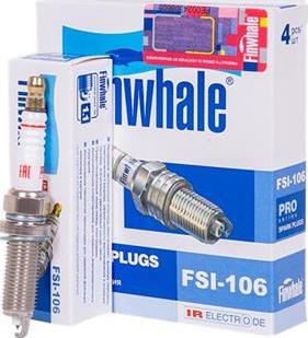 Finwhale FSI106 - Свеча зажигания autosila-amz.com