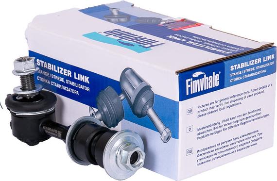 Finwhale SL615 - SL615 FINWHALE Стойка стабилизатора передняя Sonata IV (EF), Magentis (GD, MS) / Opirus (GH) 54830-3 autosila-amz.com