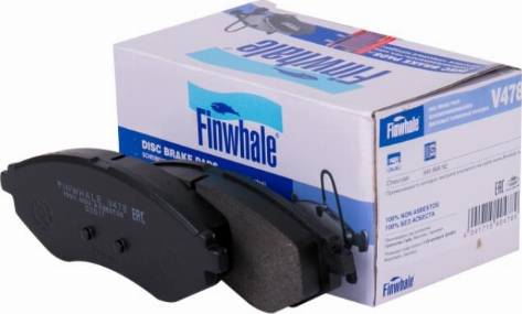 Finwhale V478 - Тормозные башмаки, барабанные autosila-amz.com