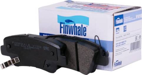 Finwhale V1018 - Тормозные башмаки, барабанные autosila-amz.com
