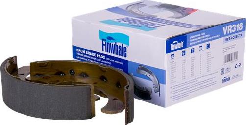 Finwhale VR318 - Тормозные башмаки, барабанные autosila-amz.com