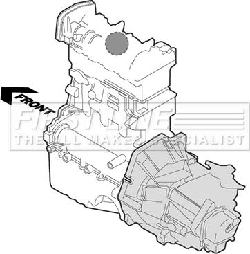 First Line FEM4412 - Подушка, опора, подвеска двигателя autosila-amz.com