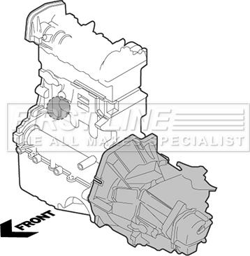 First Line FEM4423 - Подушка, опора, подвеска двигателя autosila-amz.com