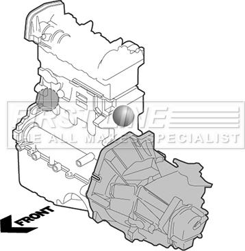 First Line FEM4059 - Подушка, опора, подвеска двигателя autosila-amz.com