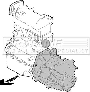 First Line FEM3689 - Подушка, опора, подвеска двигателя autosila-amz.com