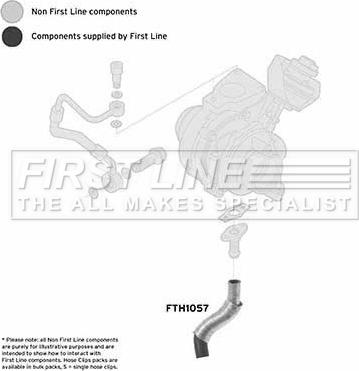 First Line FTH1057 - Трубка, нагнетание воздуха autosila-amz.com