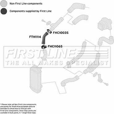 First Line FTH1114 - Трубка, нагнетание воздуха autosila-amz.com