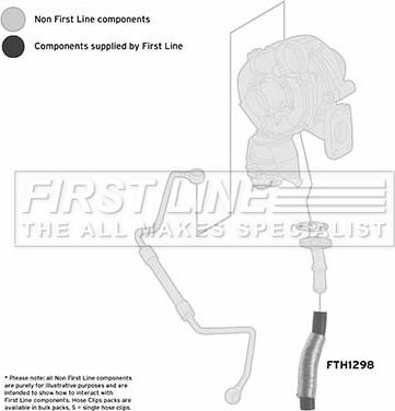First Line FTH1298 - Трубка, нагнетание воздуха autosila-amz.com