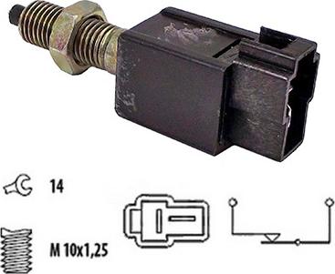 Fispa 5.140060 - Выключатель фонаря сигнала торможения autosila-amz.com