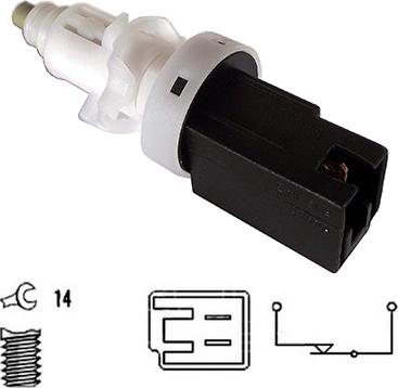 Fispa 5.140033 - Выключатель фонаря сигнала торможения autosila-amz.com
