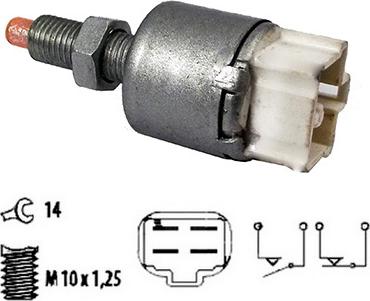 Fispa 5.140020 - Выключатель фонаря сигнала торможения autosila-amz.com