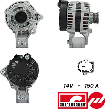 Fispa A12BH0981AS - Генератор autosila-amz.com