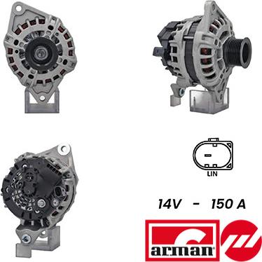 Fispa A12BH0545AS - Генератор autosila-amz.com