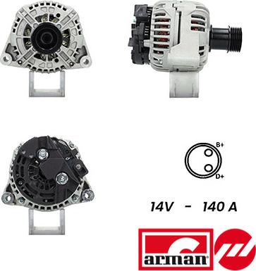 Fispa A12BH0636AS - Генератор autosila-amz.com