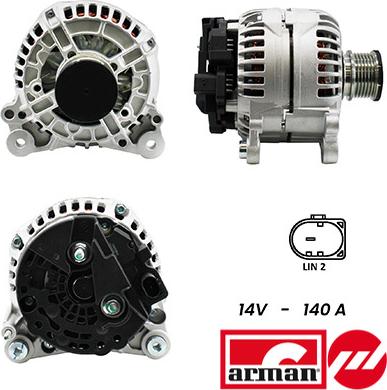 Fispa A12BH0073AS - Генератор autosila-amz.com