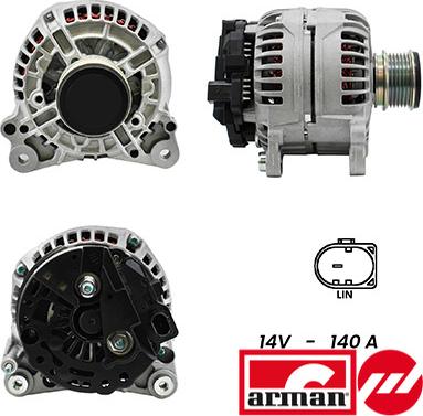 Fispa A12BH0188AS - Генератор autosila-amz.com