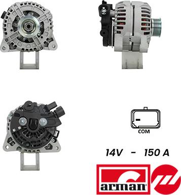 Fispa A12BH0808AS - Генератор autosila-amz.com