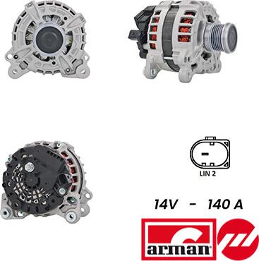 Fispa A12BH0879AS - Генератор autosila-amz.com