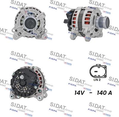 Fispa A12BH0879 - Генератор autosila-amz.com