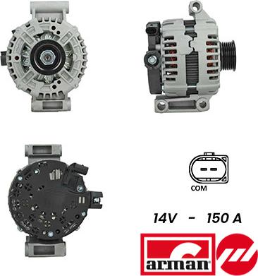 Fispa A12BH1047AS - Генератор autosila-amz.com