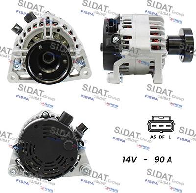 Fispa A12MA0059A2 - Генератор autosila-amz.com