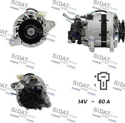 Fispa A12MH0168A2 - Генератор autosila-amz.com