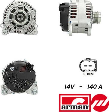 Fispa A12VA0012AS - Генератор autosila-amz.com