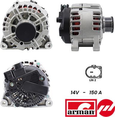 Fispa A12VA0156AS - Генератор autosila-amz.com