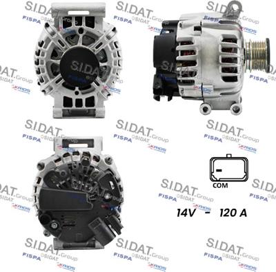 Fispa A12VA0135 - Генератор autosila-amz.com